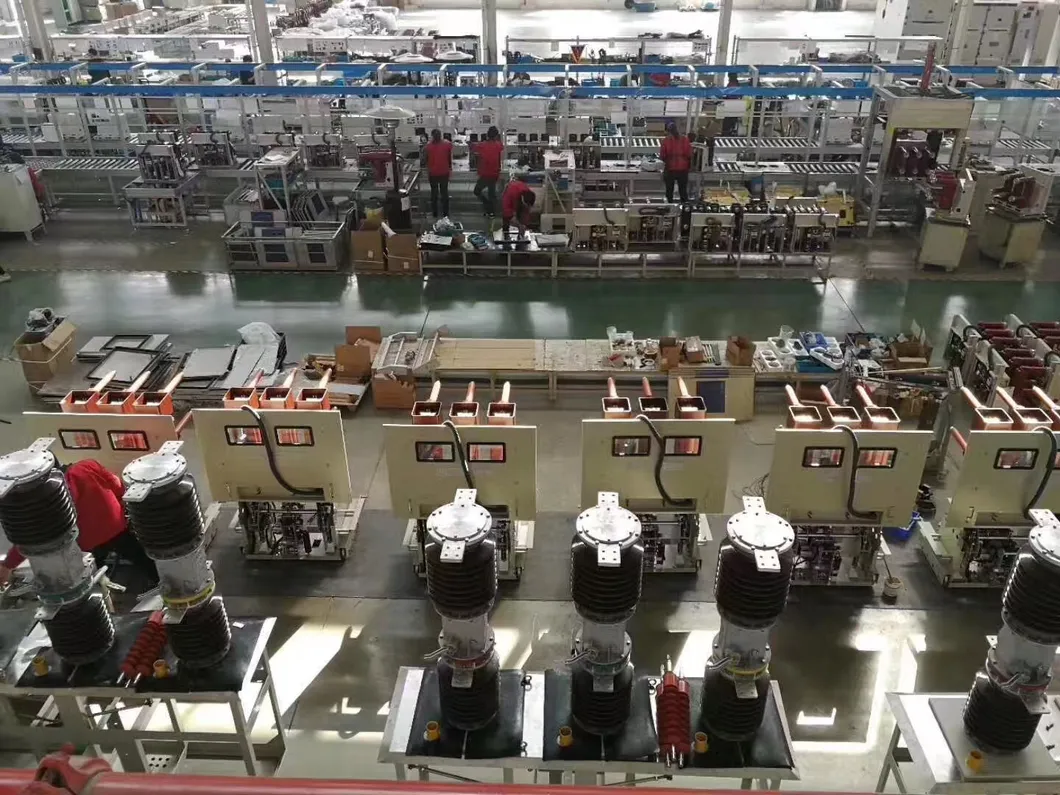 Línea de producción de disyuntores de alto voltaje