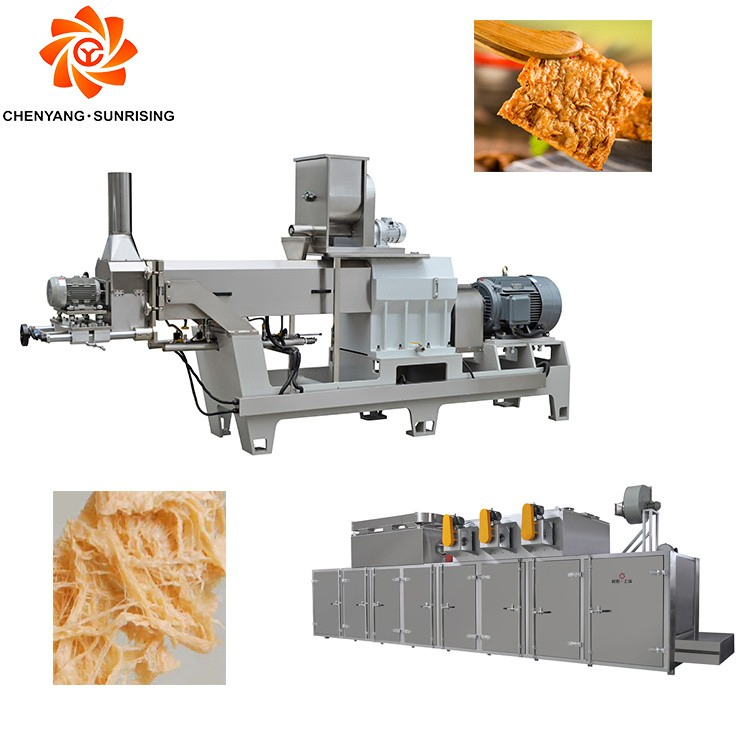 Línea de producción de proteína aislada de soja de fábrica en China / Máquina de fabricación de proteína botánica de soya de Phenix Machinery