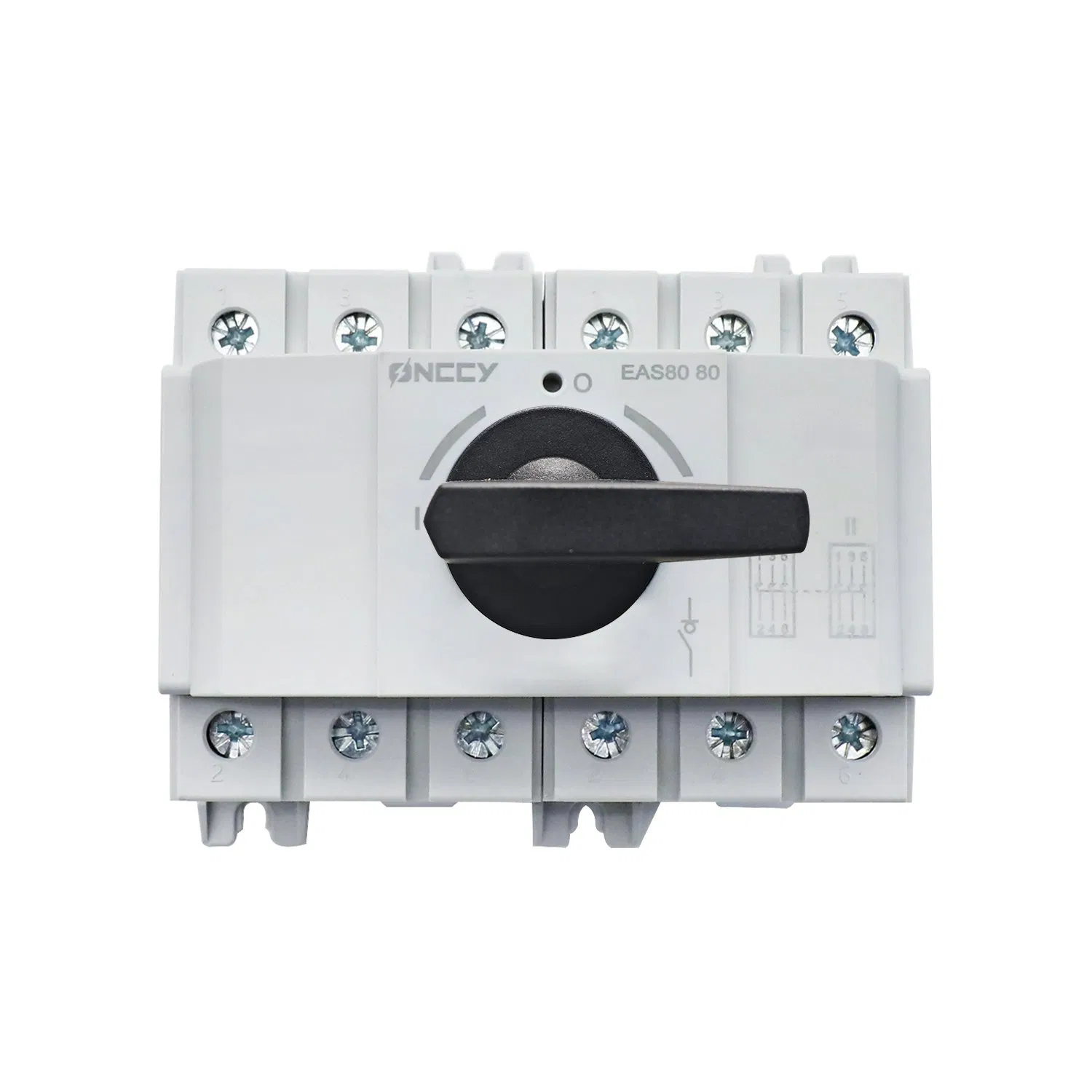 Modular 2.3p+N 3. PV 4. Interruptor 5. de Aislamiento 6.63A 7.80A 8.100A 9.800V 10. AC 11. Interruptor de Desconexión