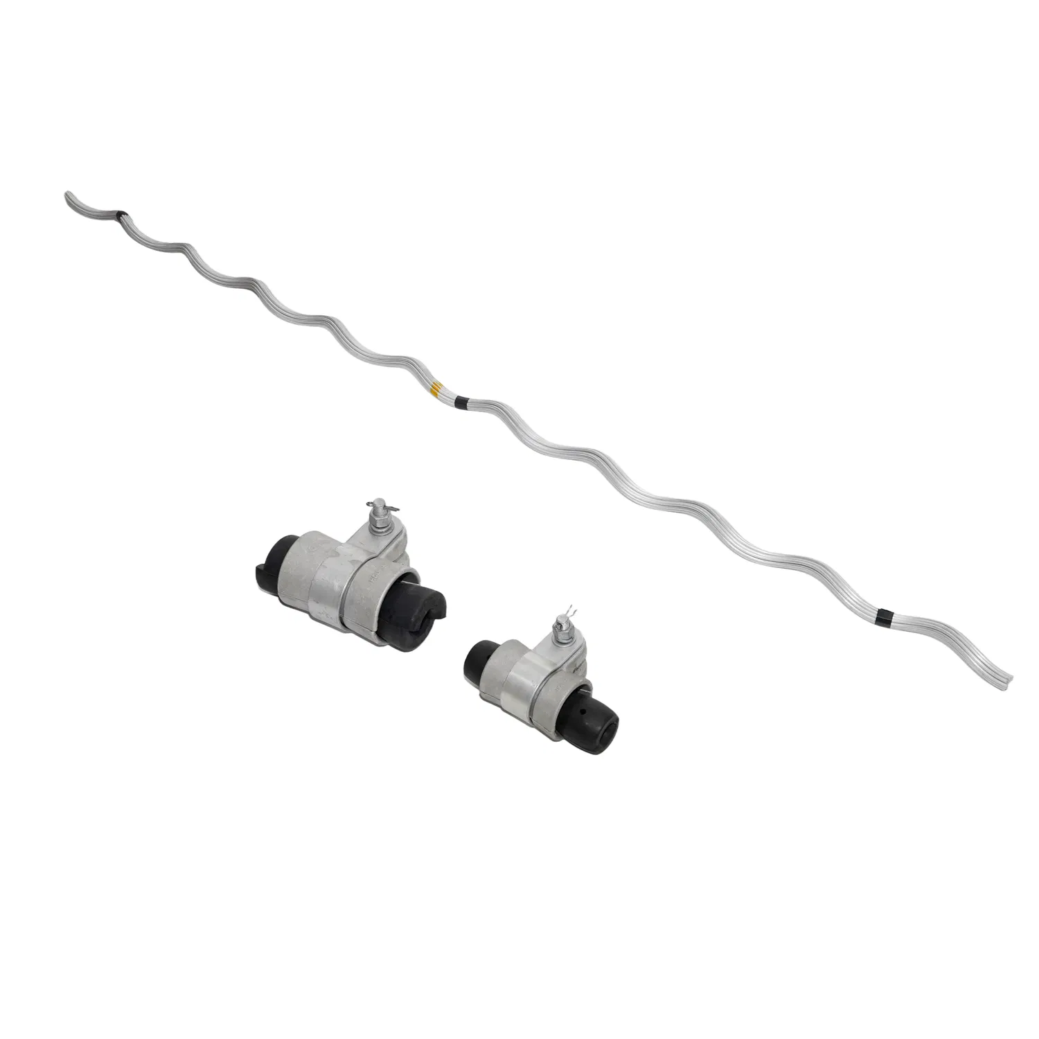 Abrazadera de suspensión preformada para cable de fibra óptica ADSS OPGW accesorios de línea aérea