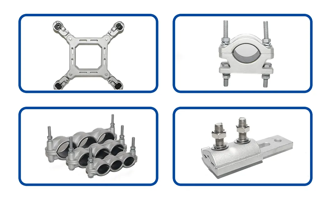 Abrazadera de compresión hidráulica de aluminio serie Ny