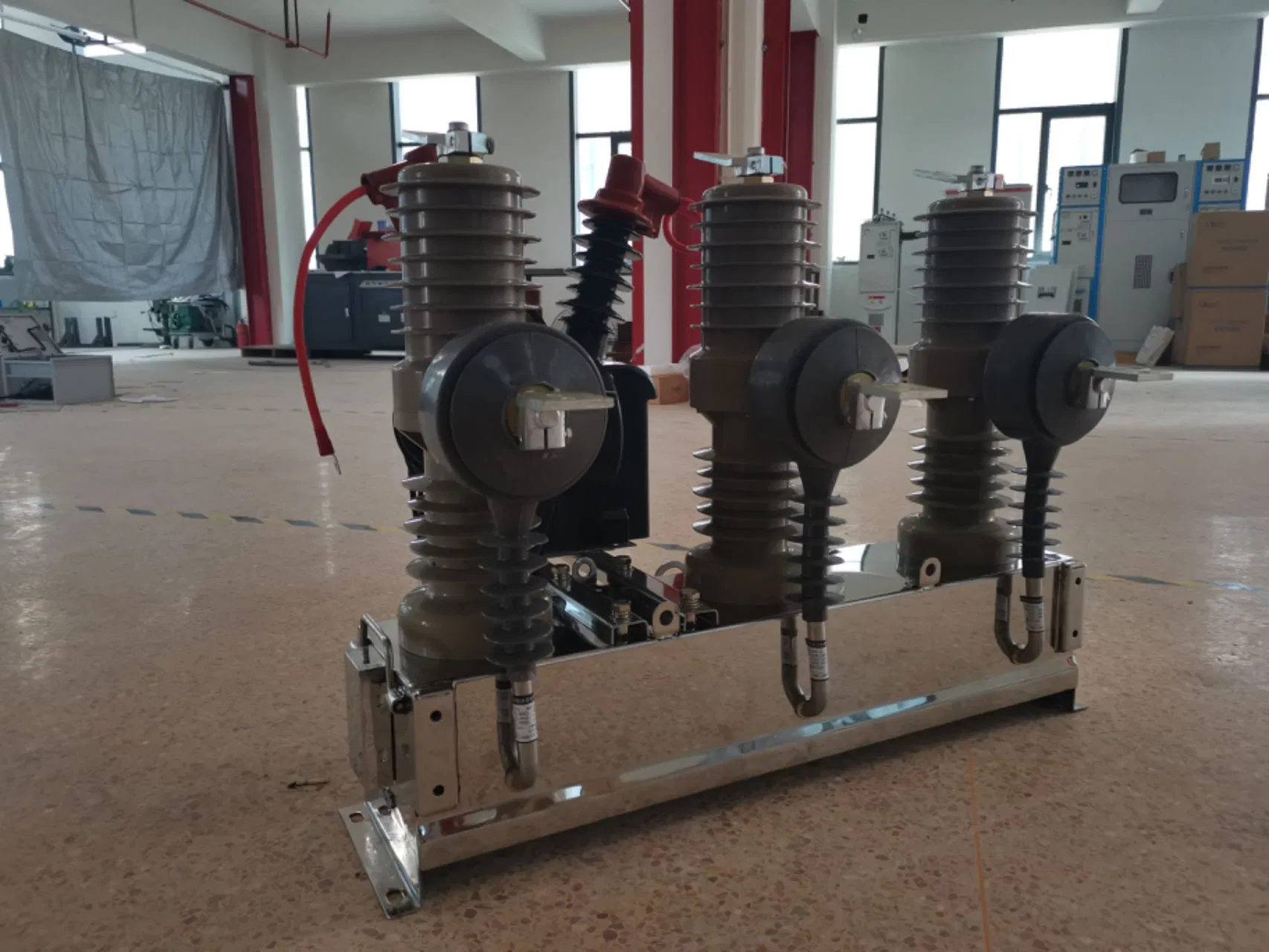 24kv interruptor de circuito de vacío de alta tensión al aire libre con sistema de energía eléctrica