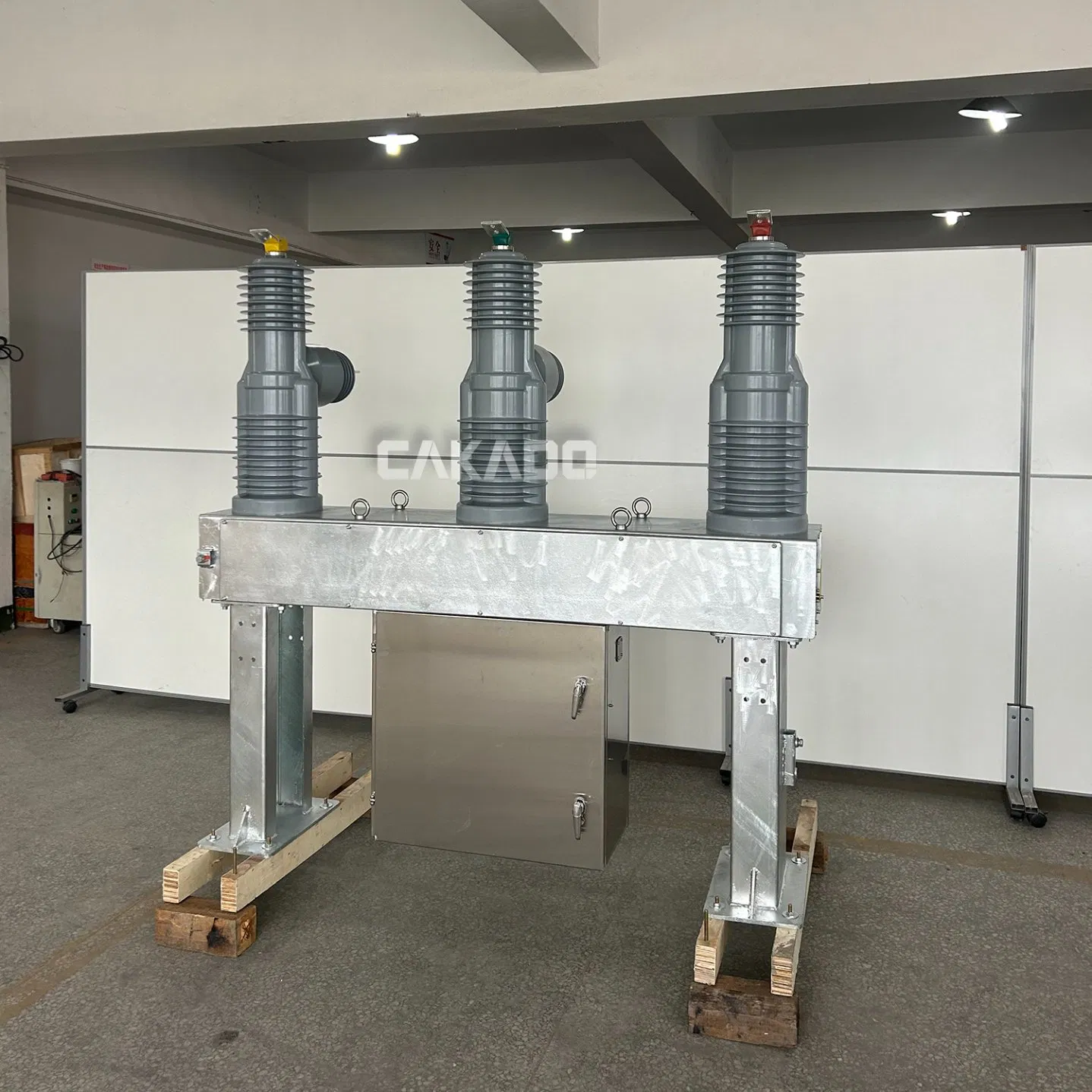Estación de Potencia de Alta Tensión al Aire Interruptor Hv 33kv 35kv 36kv 3 Fase Interruptor Eléctrico de Vacío de Alta Capacidad 630A 1250A Interruptor