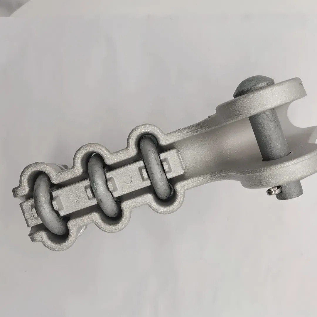 Herraje de línea de aleación de aluminio, abrazadera de tensión, abrazadera de extremo muerto Nll-3