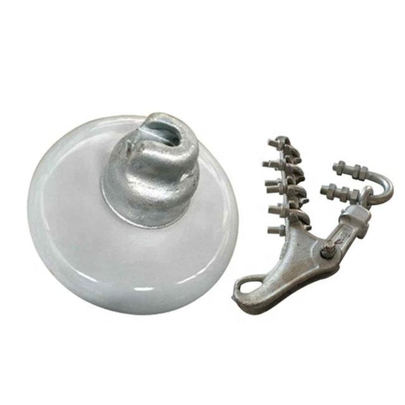 Aislador de Suspensión de Disco Cerámico 52-3 Aislador de Porcelana