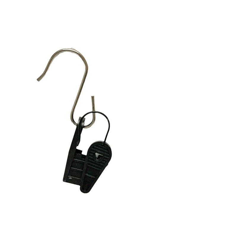 Conector de abrazadera de aislamiento de tensión de suspensión de cable versátil