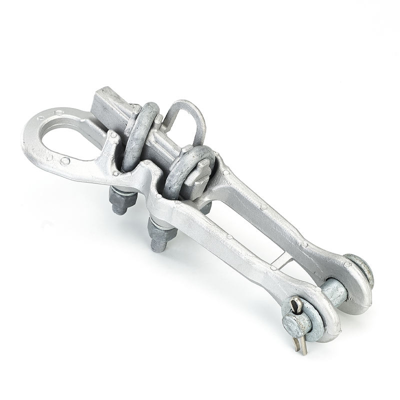 Accesorios de cable, socket de acero galvanizado y grillete, abrazadera de tensión de línea recta de aluminio