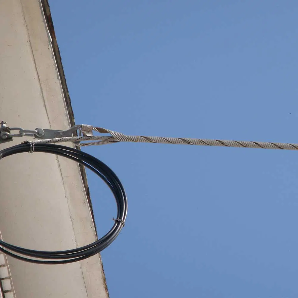 Fijación de cable aéreo eléctrico personalizado, abrazadera de tensión de metal, precio de fábrica