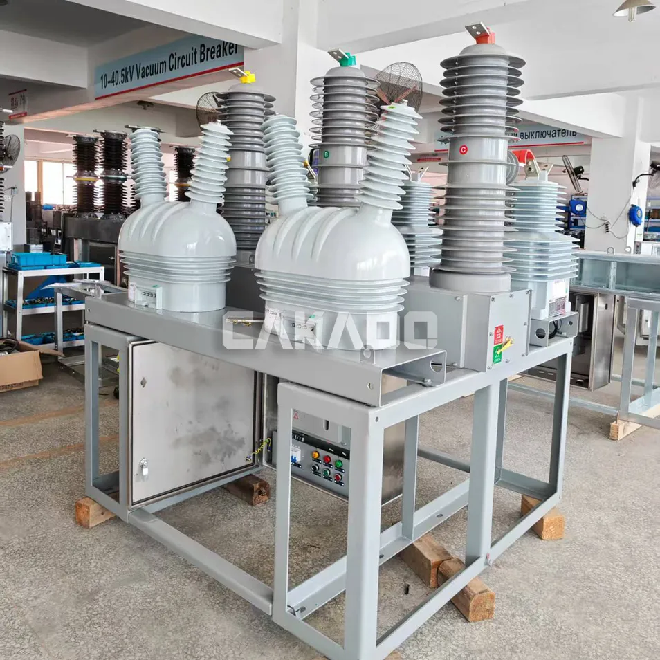 Producción en fábrica de disyuntores de vacío ZW7-40.5 - Vista 5