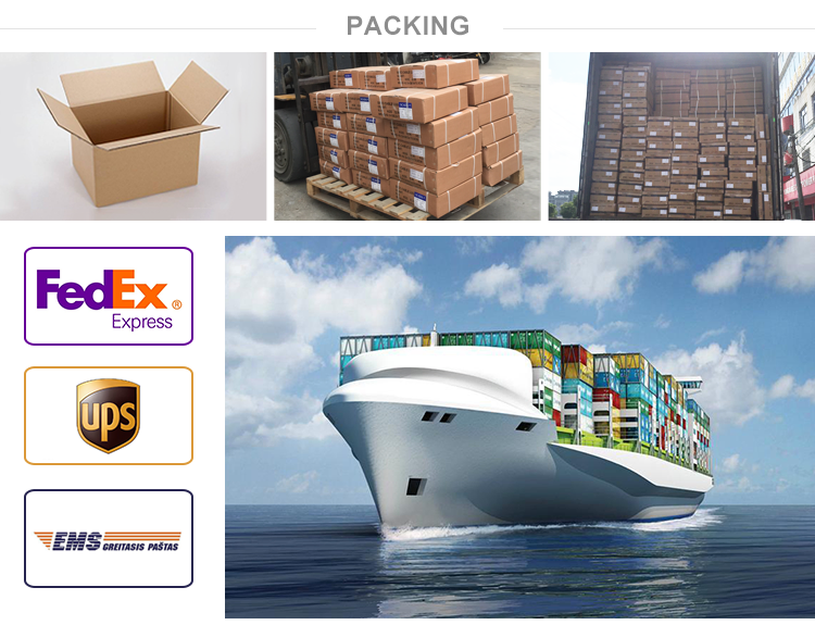 Opciones de embalaje y transporte para exportación