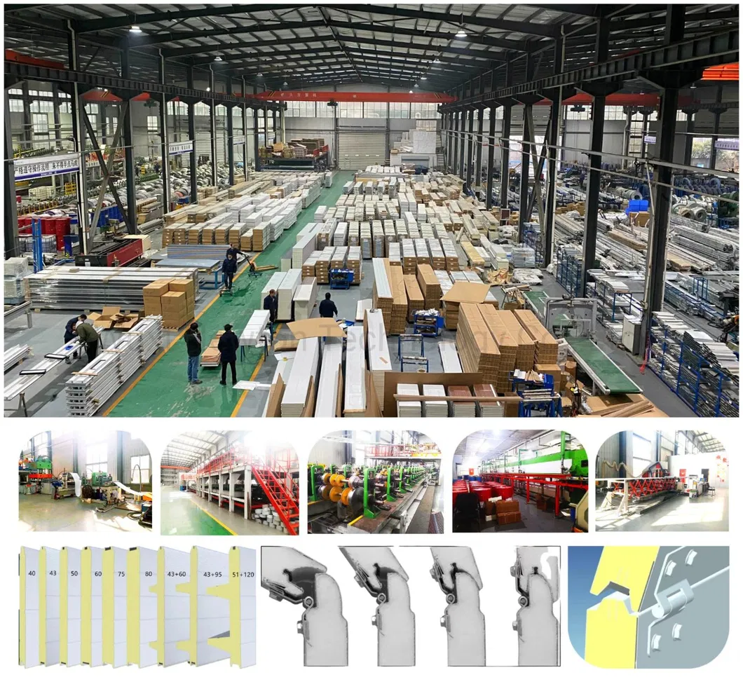 Precio de fábrica paneles de garaje de espuma de poliuretano doblemente aislados puertas de garaje automáticas paneles aislados para villa