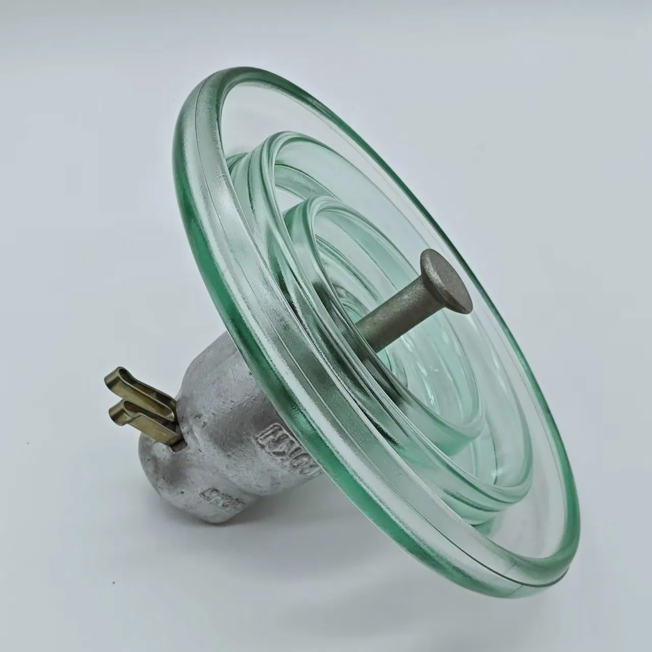 U120bl Aislantes Verdes en Venta Aislador de Disco de Vidrio Templado para Suspensión de Líneas de Transmisión y Distribución