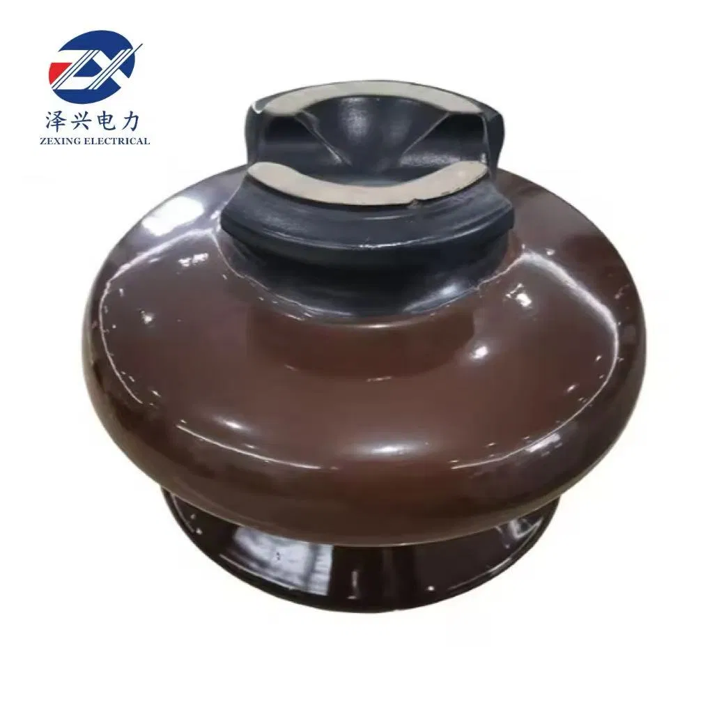 Aislador de porcelana cerámica de carrete de disco de baja tensión 11kv 20kv ED-2b ED-2c