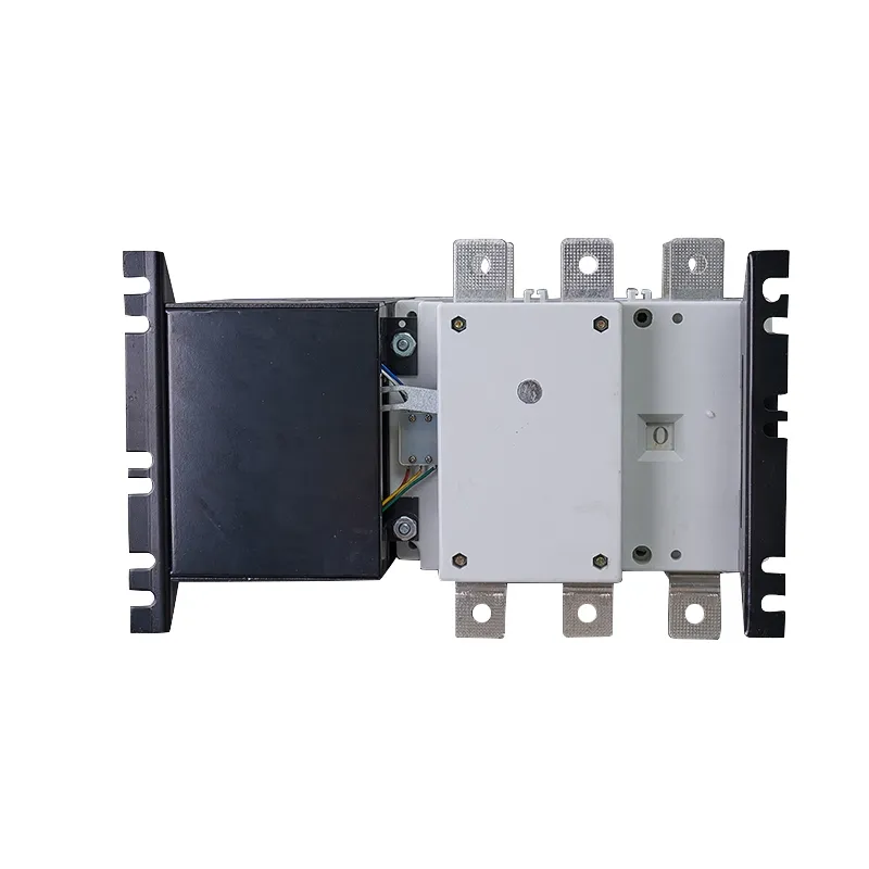 Interruptor de transferencia automática de doble alimentación trifásico para uso industrial