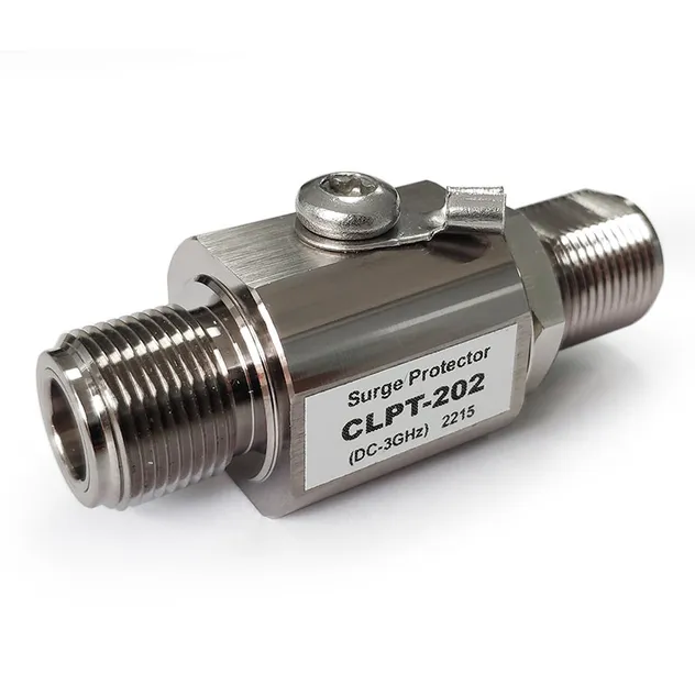 Conector N RF Coaxial Pararrayos Vista 2