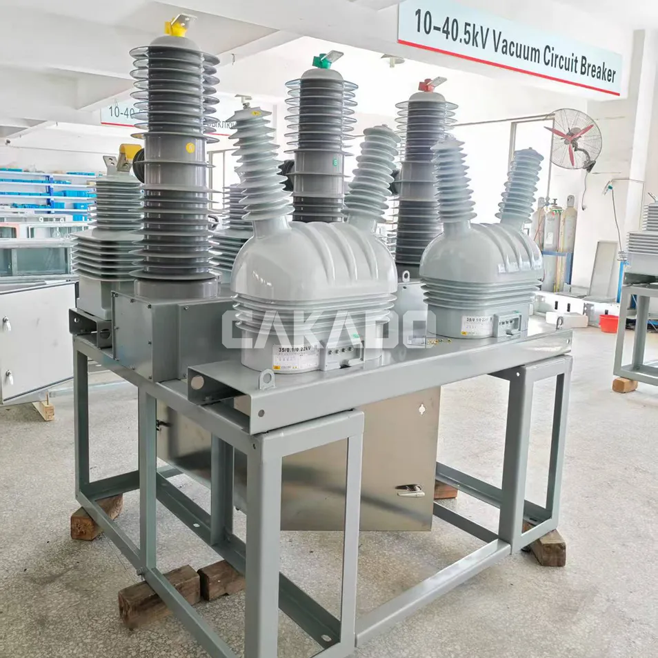 Producción en fábrica de disyuntores de vacío ZW7-40.5 - Vista 6