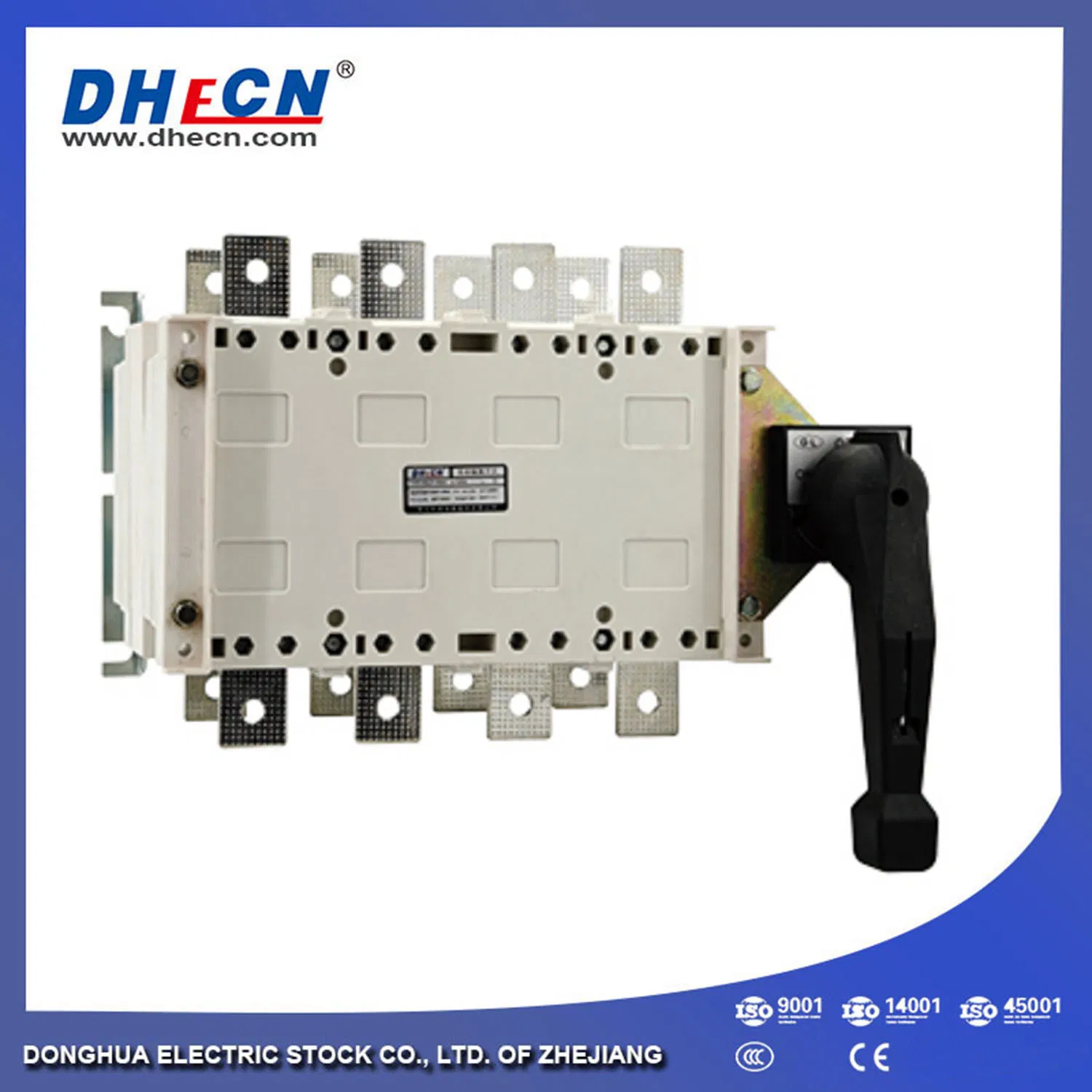 Dglz1-100~4000 Interruptor de cambio de serie Interruptor de aislamiento de carga Dglz1-160