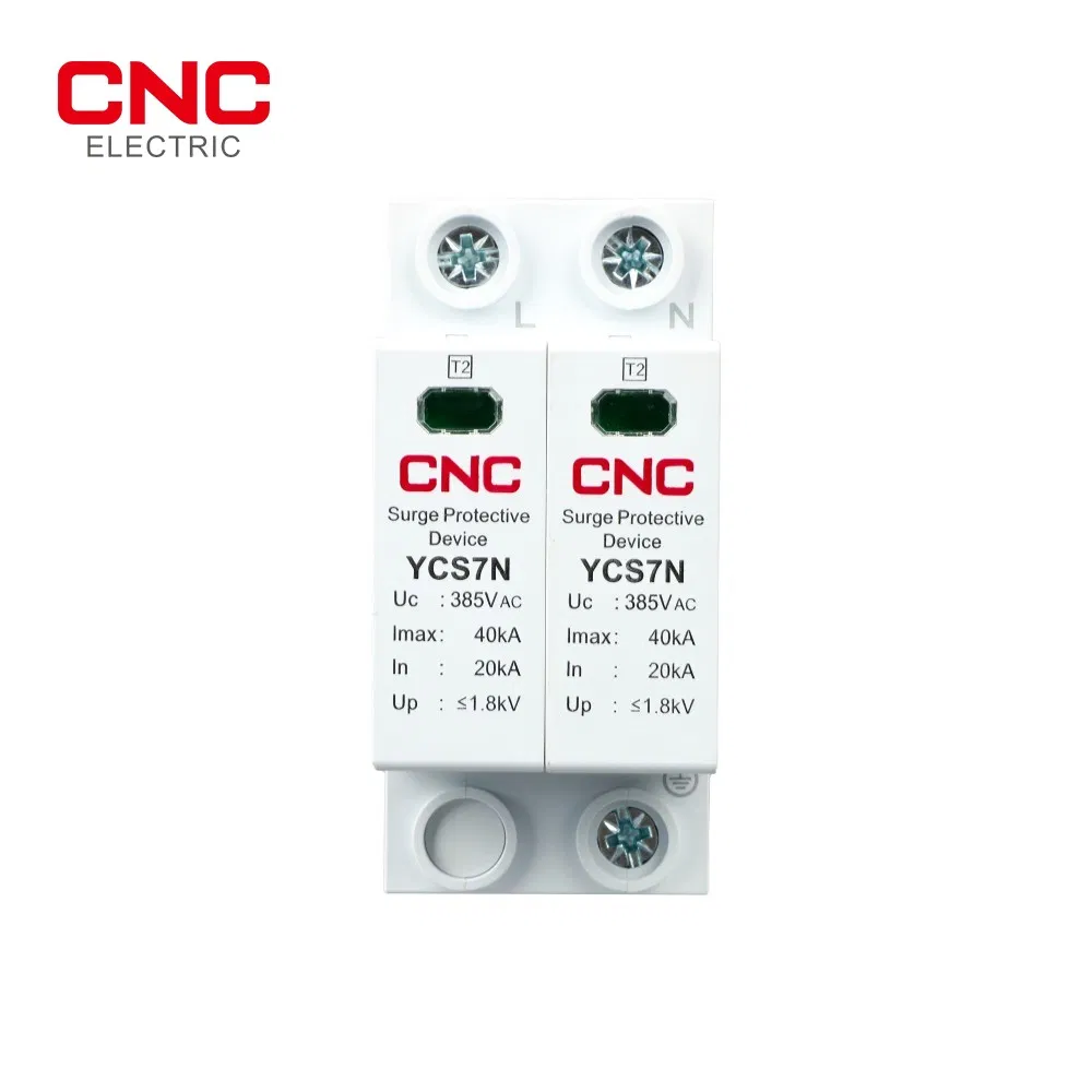 220V/ 380V Dispositivo de Protección contra Rayos 12.5ka a 80ka Protector de Sobretensión