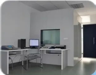 Sala de audiometría aislada de alta calidad