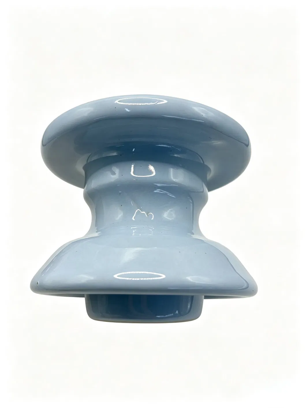 Aislador de porcelana mariposa ED-2 de fábrica, aislador de línea LV de alta resistencia mecánica para terminal de poste y esquina