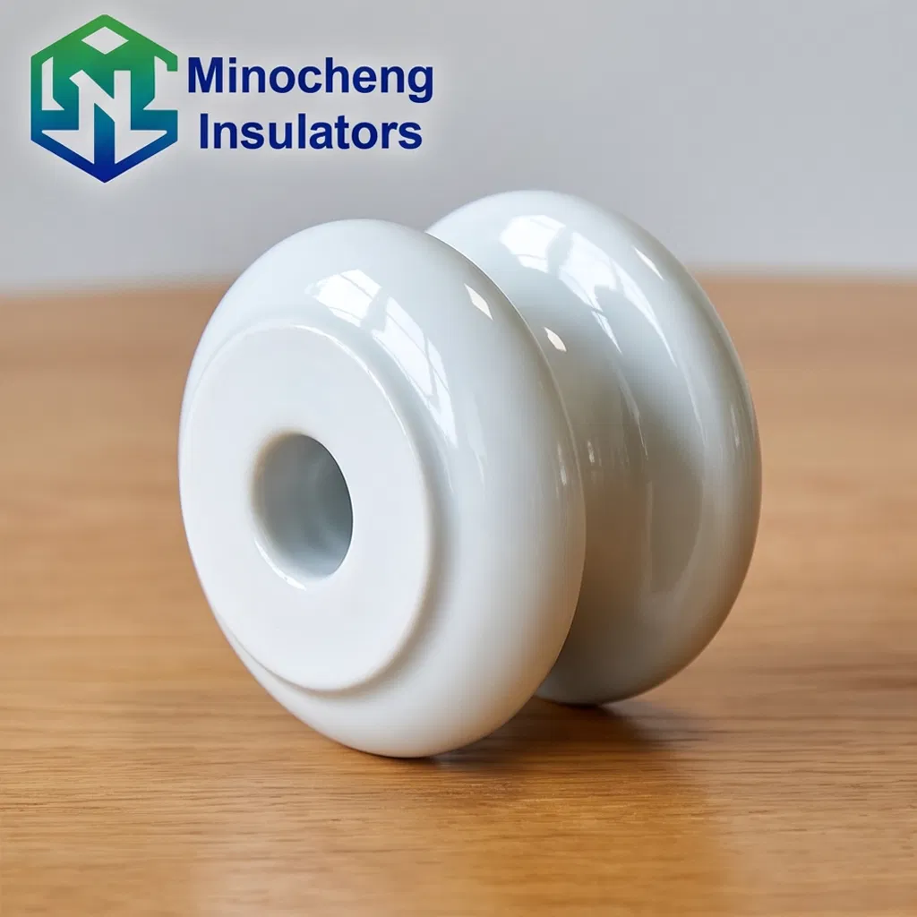 1617 Aislador de porcelana adecuado para instalación horizontal y vertical