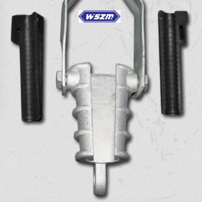 Abrazadera de alambre de aleación de aluminio de alta resistencia tipo cuña aislada, abrazadera de tensión, abrazadera de suspensión de alambre