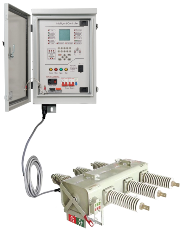 Operación en Tierra Flw34-12/40.5kv Montado en Poste Sf6 Interruptor de Carga Lbs