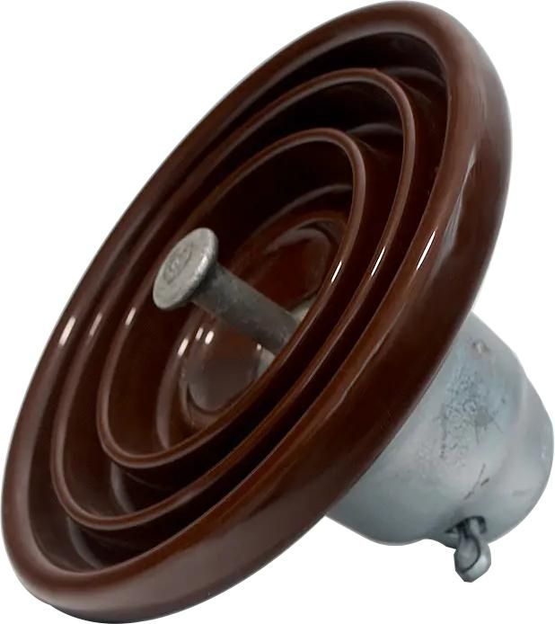 Fabricante de China 11kv 33kv 70kn 120kn Aislador de porcelana de suspensión de disco de bola y casquillo