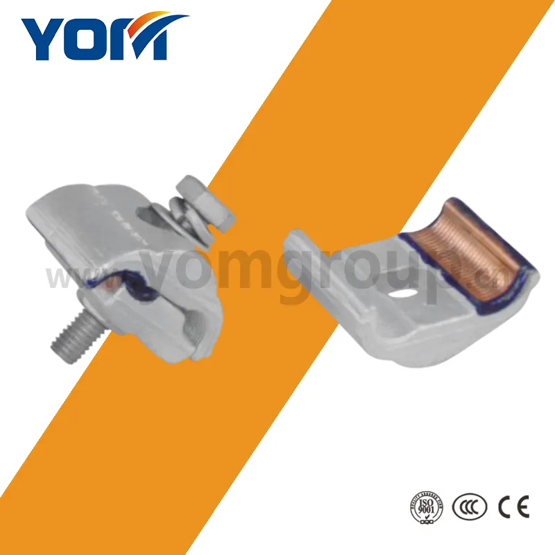 Abrazadera de ranura paralela bimetálica tipo tornillos ajustables de cobre y aluminio (YCAPG)