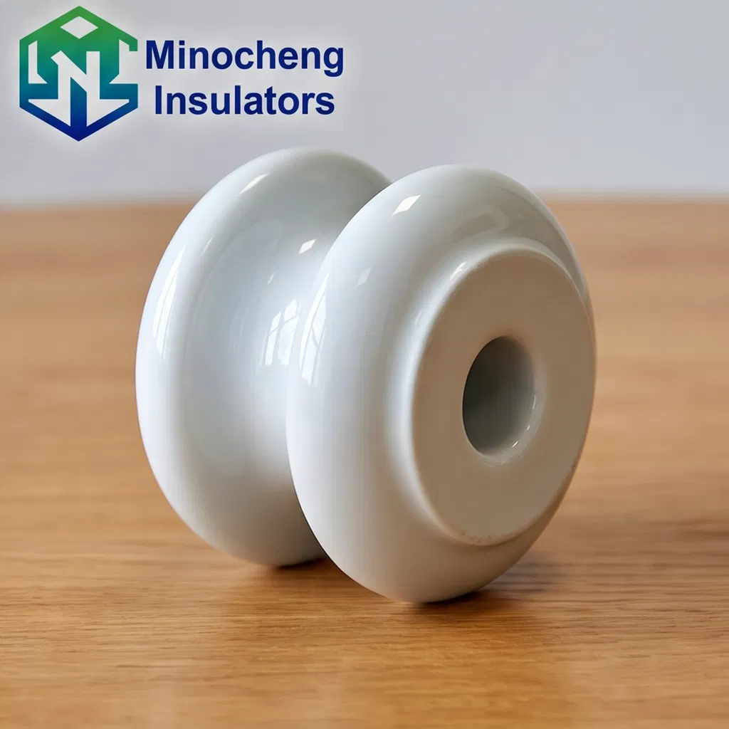 1617 Aislador de porcelana adecuado para instalación horizontal y vertical