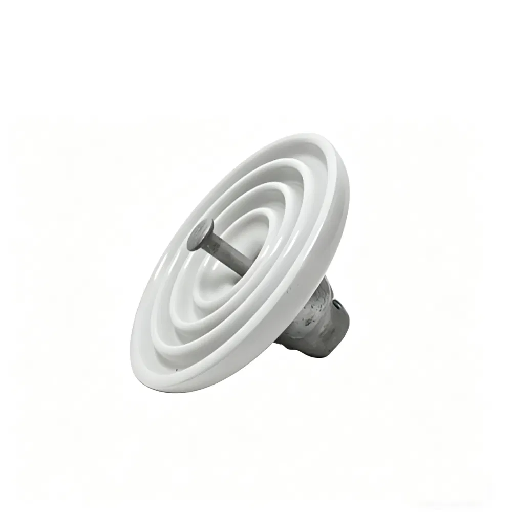 U70c 254mm 146mm 70kN Aislador de porcelana de suspensión para línea de alta tensión