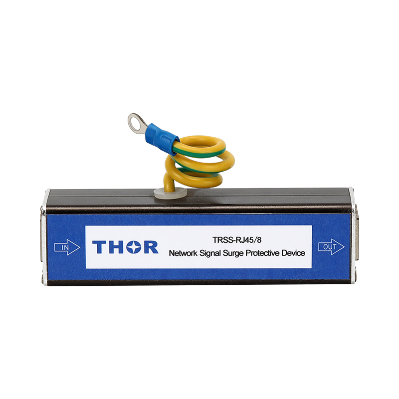 Protector contra rayos Poe 100/1000m Supresor de sobretensiones de red RJ45 Protección Ethernet asegurando la red