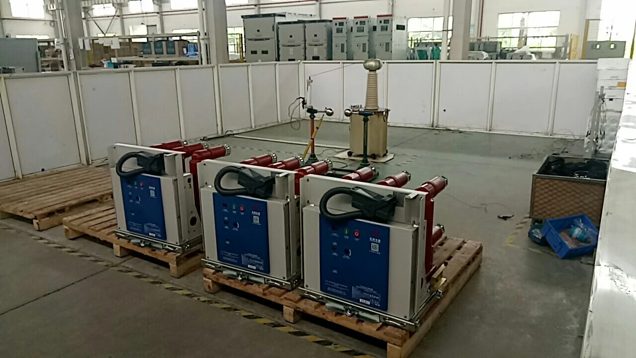 Interruptor de Circuito de Vacío de Alta Tensión Tipo 12kv con Postes Empotrados