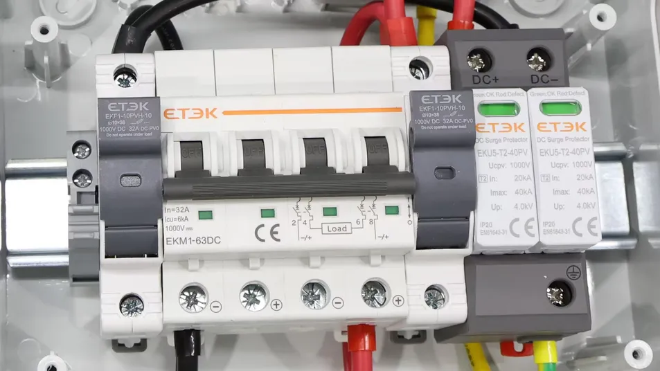 Interruptor Automático de Circuito Mini Eléctrico Inteligente de Tres Posiciones AC RCBO MCB de Vacío con Protección contra Fugas a Tierra