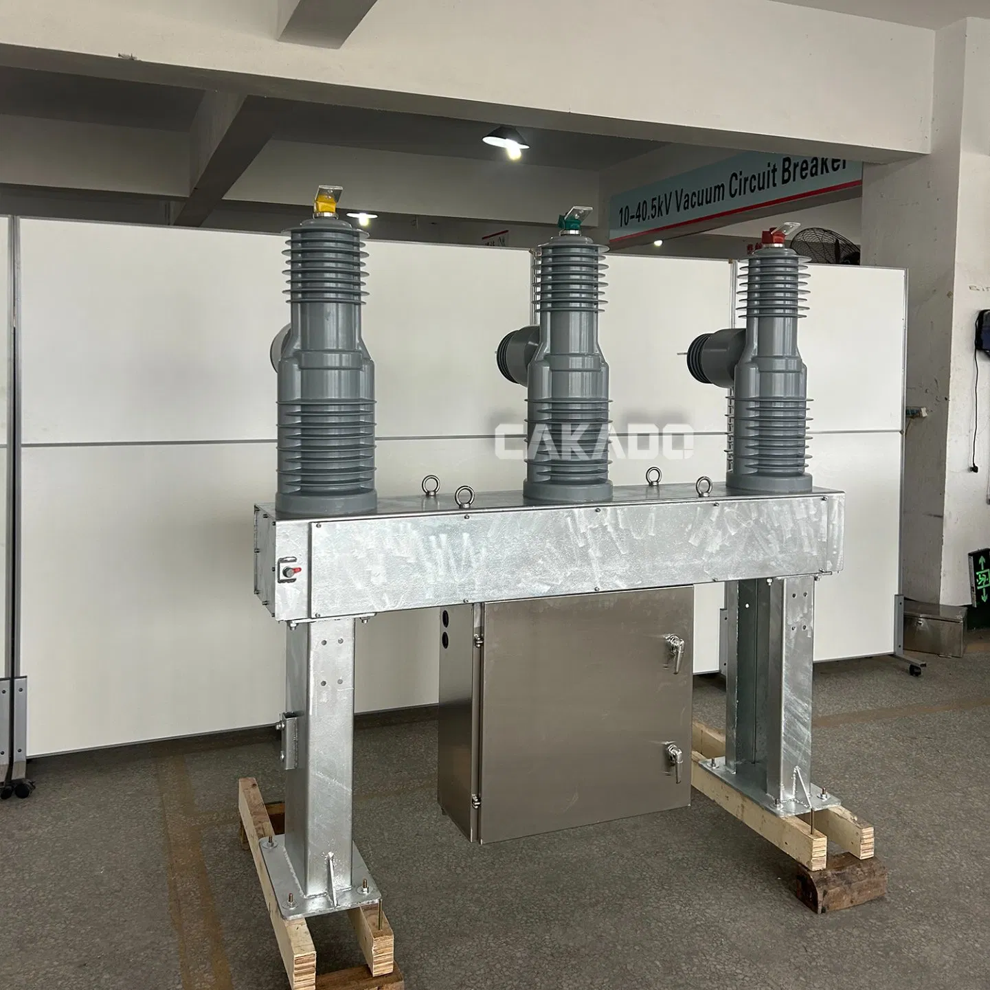 Estación de Potencia de Alta Tensión al Aire Interruptor Hv 33kv 35kv 36kv 3 Fase Interruptor Eléctrico de Vacío de Alta Capacidad 630A 1250A Interruptor