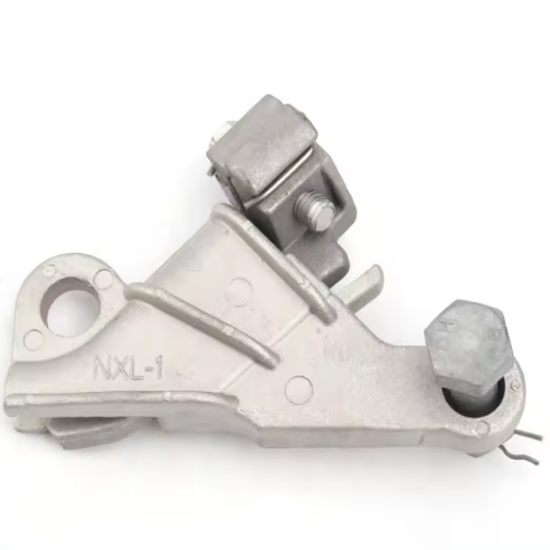 Detalle de pinza de tensión tipo cuña NXL