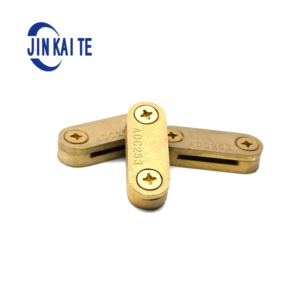 Conector de Tierra de Cobre de Bronce ADC - 2-Bolt Abrazadera de Ranura Paralela para Sistema de Tierra