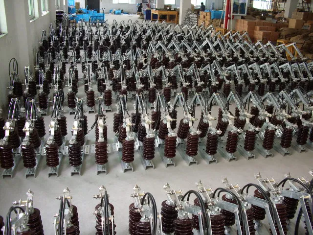 Interruptor desconector horizontal de alta tensión 630A 12kv para exteriores