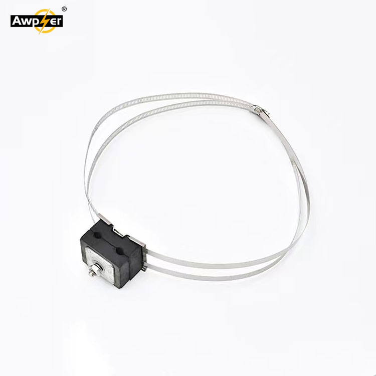 Abrazaderas de cable Opgw ADSS de acero galvanizado para bajada de postes y torres