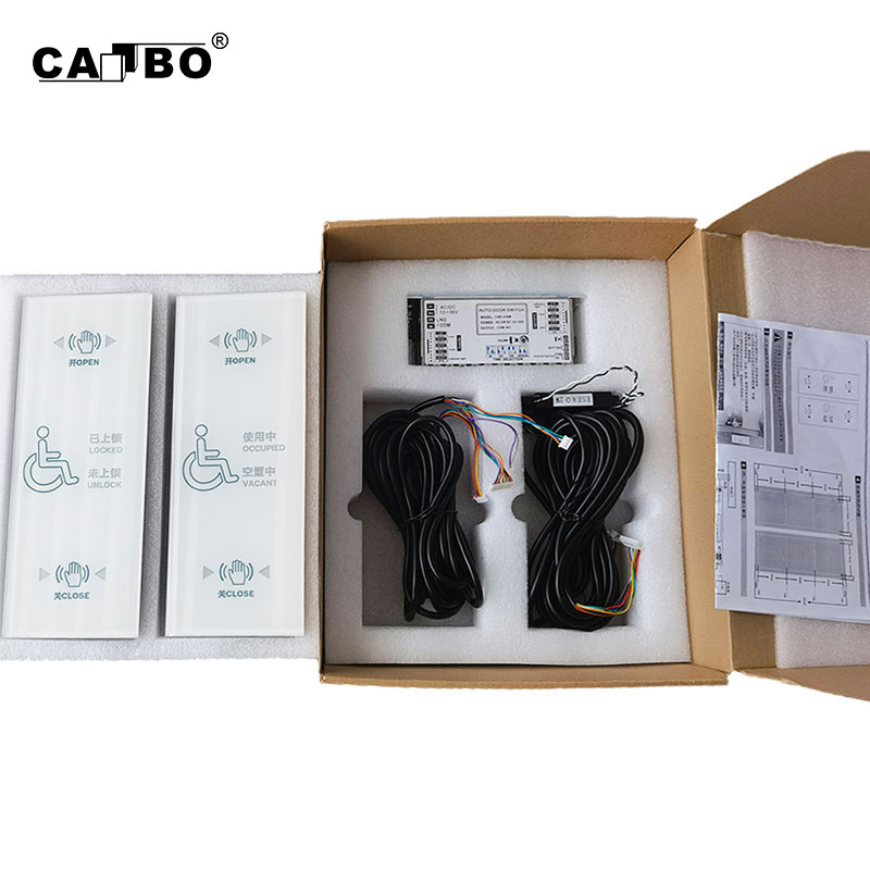 Conexión de cable a tierra del controlador de puerta interruptor de acceso (ocupado y vacío)