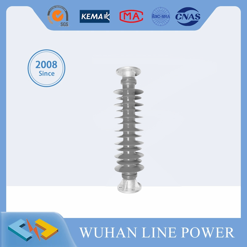 72.5kv 16kN Aislador de Poste de Silicona de Polímero Compuesto
