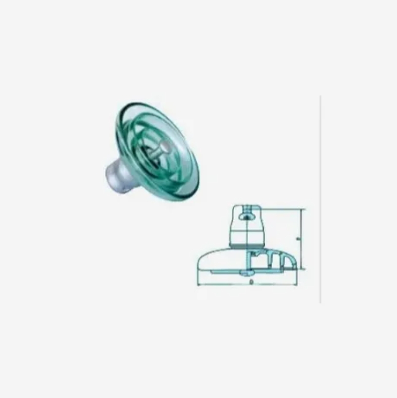 Fabricación de Discos de Aislante de Vidrio Templado y Aislantes de Porcelana de Suspensión de Alta Tensión U70bp146D