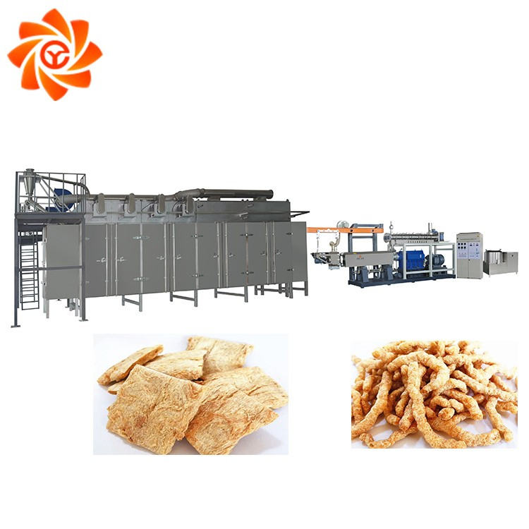 Línea de producción de proteína aislada de soja de fábrica en China / Máquina de fabricación de proteína botánica de soya de Phenix Machinery