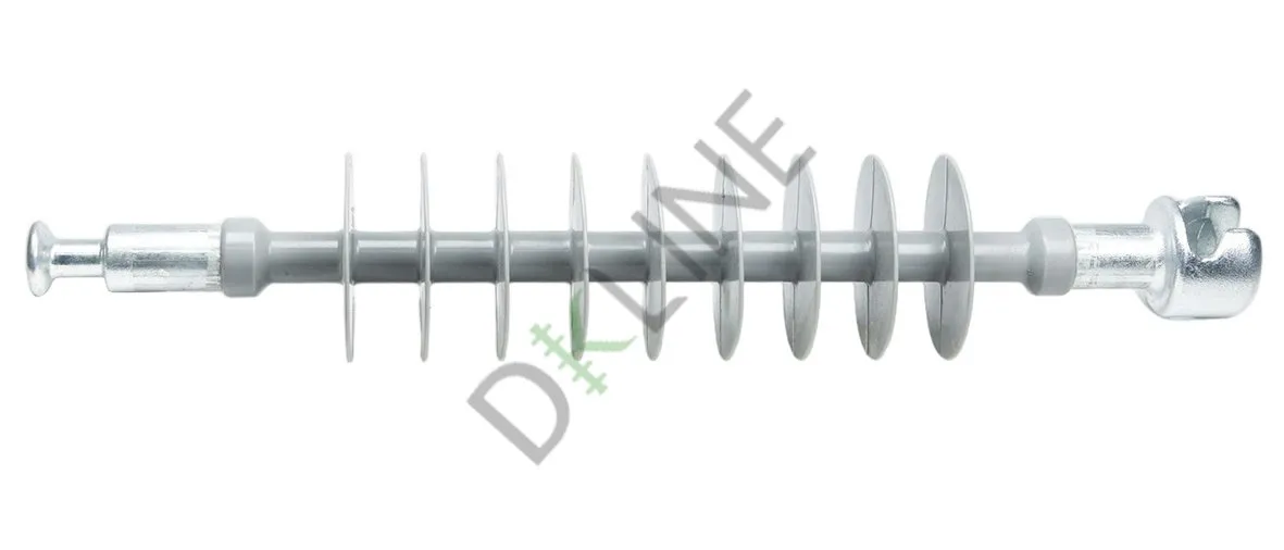 Aislante de polímero compuesto de silicona exterior para distribución y transmisión de alta tensión (poste de tensión de pin/suspensión)