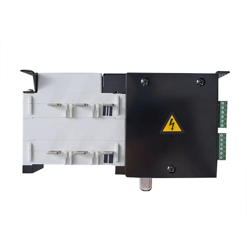 Interruptor de transferencia automática de doble alimentación trifásico para uso industrial