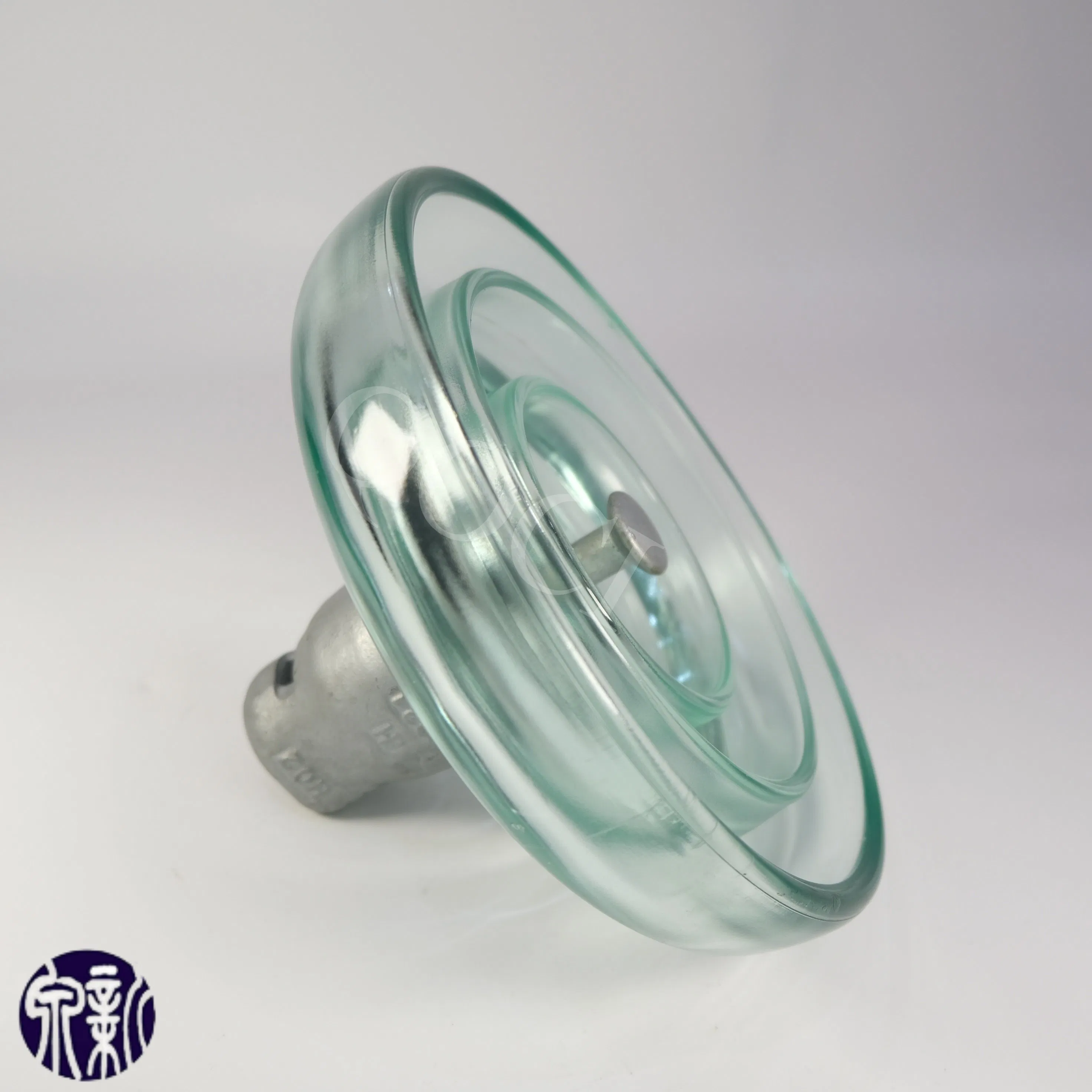 Ventas Directas del Fabricante Discos de Aislante de Vidrio Templado de Alta Resistencia a la Tracción Modelos Variados para Protección contra Rayos y Puesta a Tierra U120blp