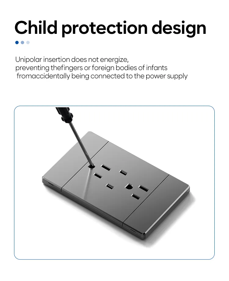 Conexión de seguridad de interruptores de pared