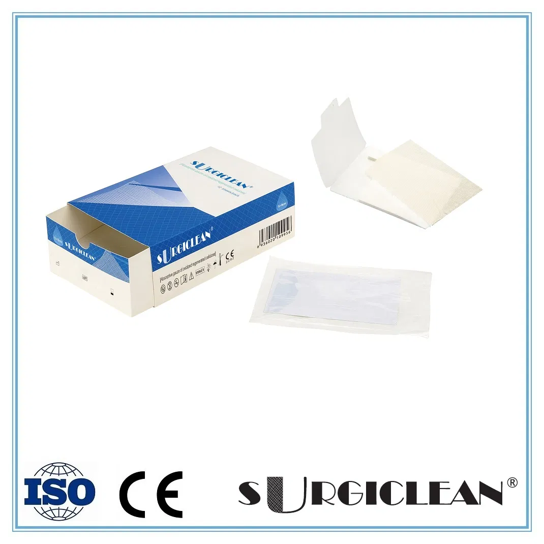 Hemostasis Ethylene Oxide Sterilization Surgiclean Burn Wound Care Medical Dressing