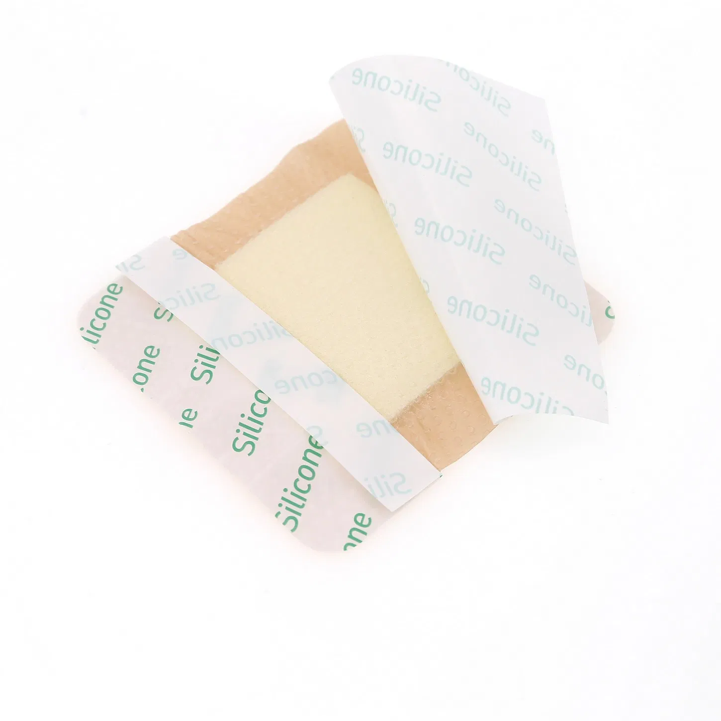 Medical Surgical Soft Self-Adhesive Waterproof Sterile Wound Care Silicone Foam Dressing for Burn or Ulcers