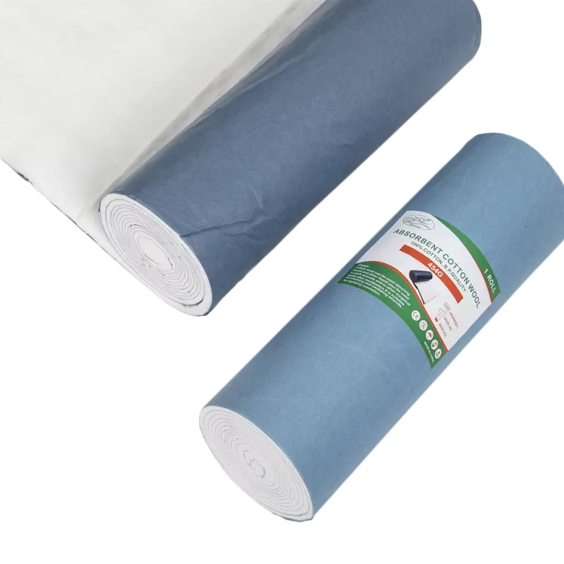 Wholesales High Quality Surgical Dressing 100% Pure Raw Medical Absorbent Cotton Wool Roll